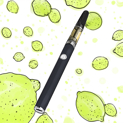 HHC Cartridge Lemon 1ml + Vape Pen - BeBaked